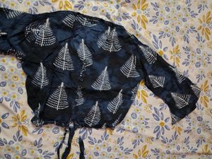 Stylish Printed Crop Top
