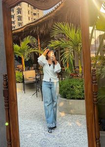SHEIN BRANDED Chic White Top