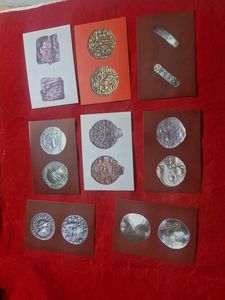 Ancient Coin Collection postcard