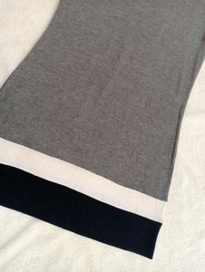 Stylish Gray Knit Dress