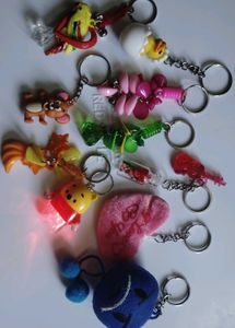 Cute & Fun Keychain Collection 10 pcs set