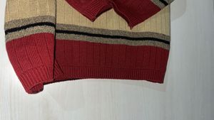 Striped Knit Sweater