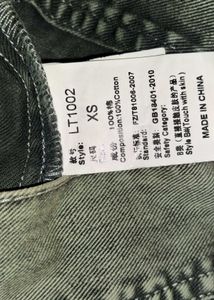 Washed Black Denim Vest