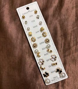 Venbley Earring and Fashion Earrings Set
