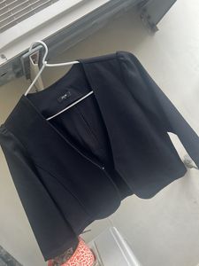 Smart Black Shrug/Short Coat