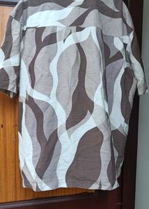 Men's Graphic Print Short Sleeve Shirt