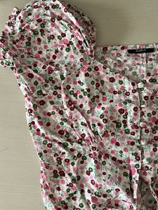 Zara Cotton Ladies Crop Top