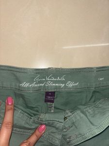 Green Stylish Capri