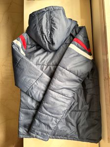 Boys Padded Jacket with Stripes