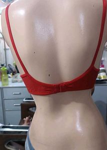 Beautiful Red Lace Bra &amp; Panty Set