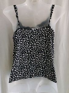 M&amp;S Chic Cami Top with Lace Trim