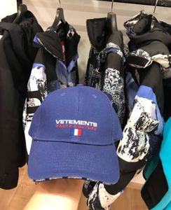 vetements Navy Cap
