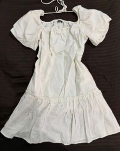white babydoll dress