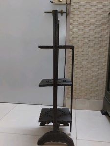 Vintage Wooden Tiered Shelf Stand