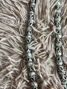 Skull Bead Necklace for hollow been
