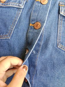 Denim Mini Skirt