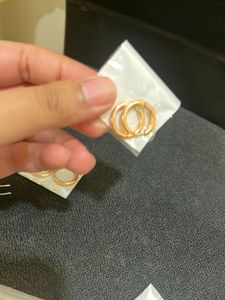Double Eyelid Tape &amp; Hoop Earrings Set