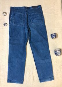 Navy Blue Straight Fit Denim (women)