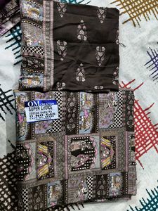 Raja Rani Print Cotton Febric All Over 5 Meter Wit