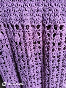 Knitted Lavender Dress