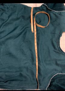 Peacock Green Silk Blend Kurta