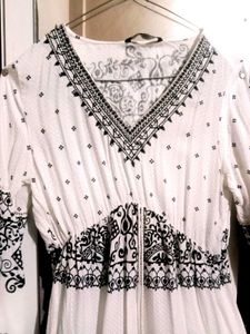Boho Print Mini Dress