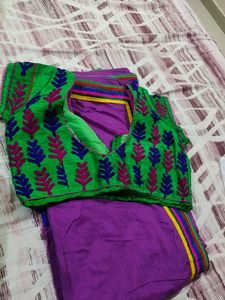 cotton silk saree