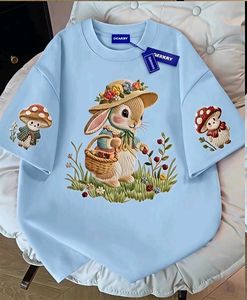 Cute Bunny Graphic T-Shirt