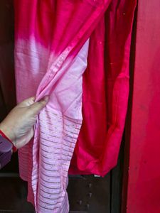 Red Embroidered Kurta Set with dupatta