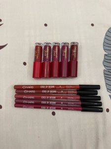 Mars Lip Liner &amp; Parul Garg Lipstick Bundle