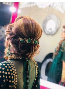 Elegant Emerald Green Top with Dhoti Pants 💚
