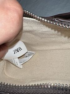 Zara brown Bag with Buckle Accents