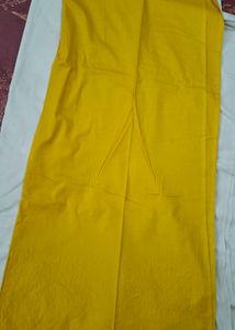 Beautiful Yellow Floral Kurta Set