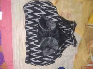 Ikat Halter Neck Blouse Pure Cotton