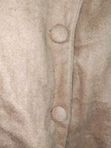 Classic Beige Blazer Winter Jacket