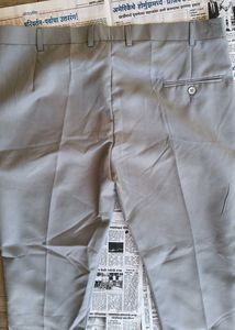 Men's Grey Formal Trousers