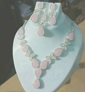 Jwellery Set Of Necklace, Earrings &amp;Mangtika..