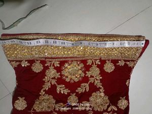 Maroon EMBROIDERY LENGHA CHOLI