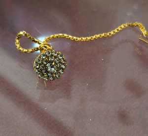 Dazzling Rhinestone Maang Tikka