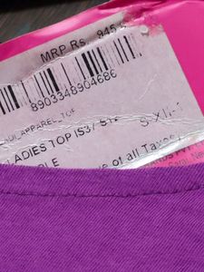 Stylish Back Purple Dress