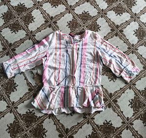 stylish multi color top