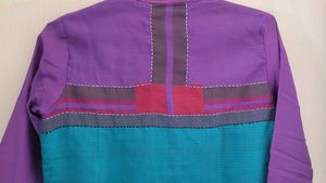 Colorful Embroidered Kurta