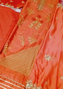 Beautiful Unstitched Cotton Dress Material