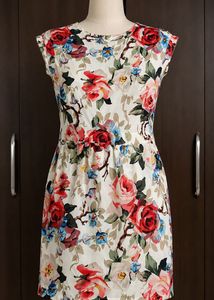 Floral Print Mini Dress