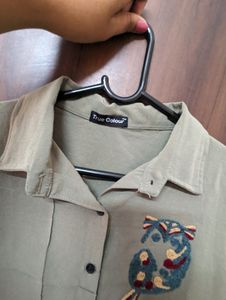 Olive Green Shirt