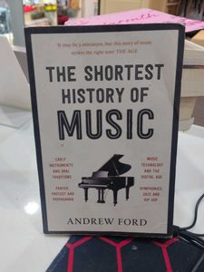 The Shortest History of Music Book