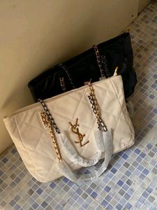YSL*✅*IMPORTED HEAVY QAULITY LEATHER SHOULDER TOTE