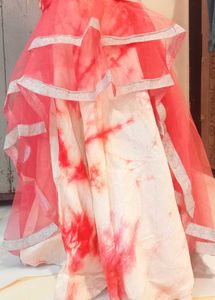 Stunning Tie-Dye Lehenga Choli