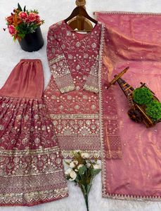 Elegant Embroidered Salwar Suit