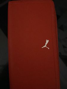Puma Red Wallet Clutch